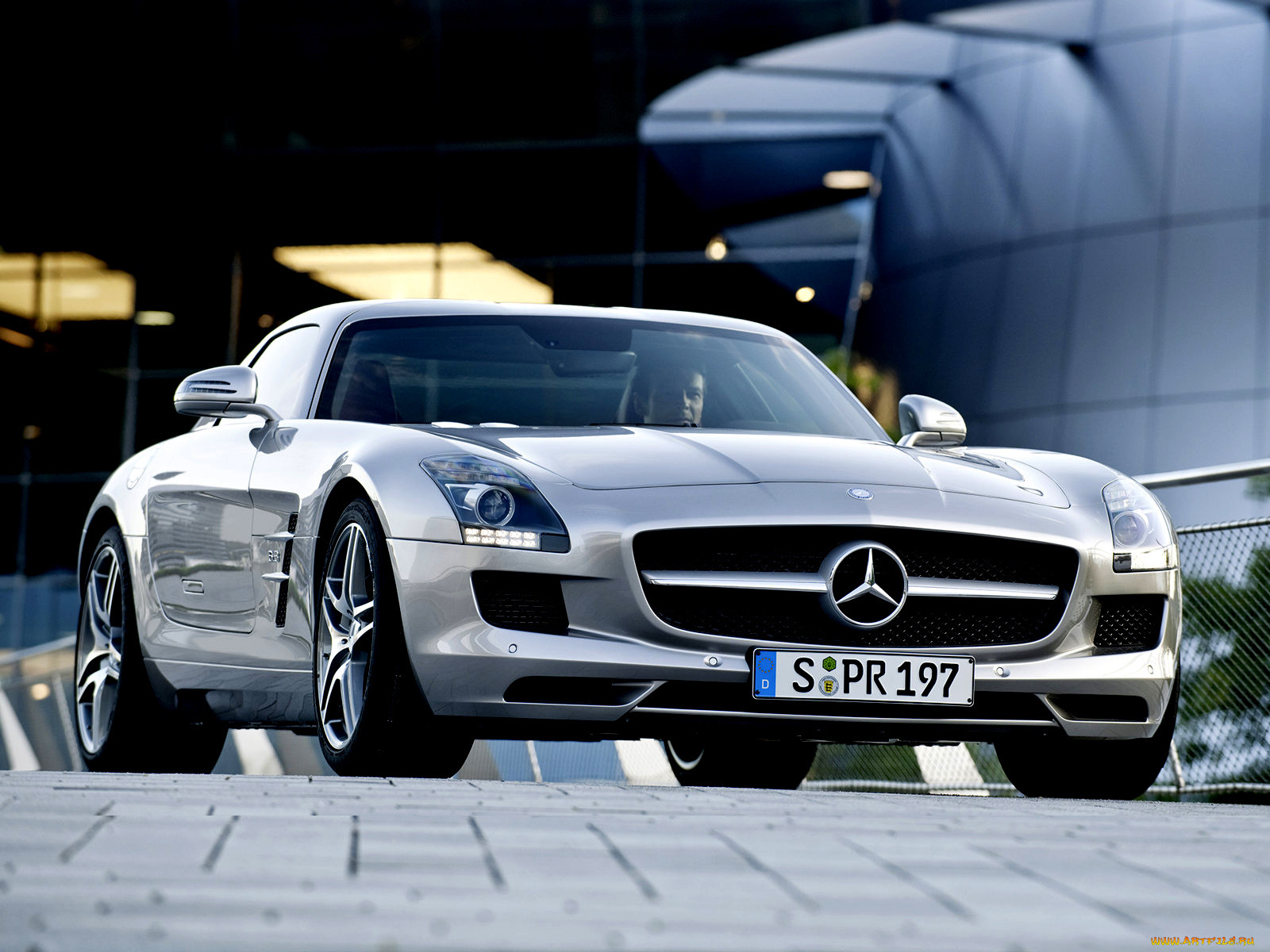 mercedes, benz, sls, amg, 2011, 